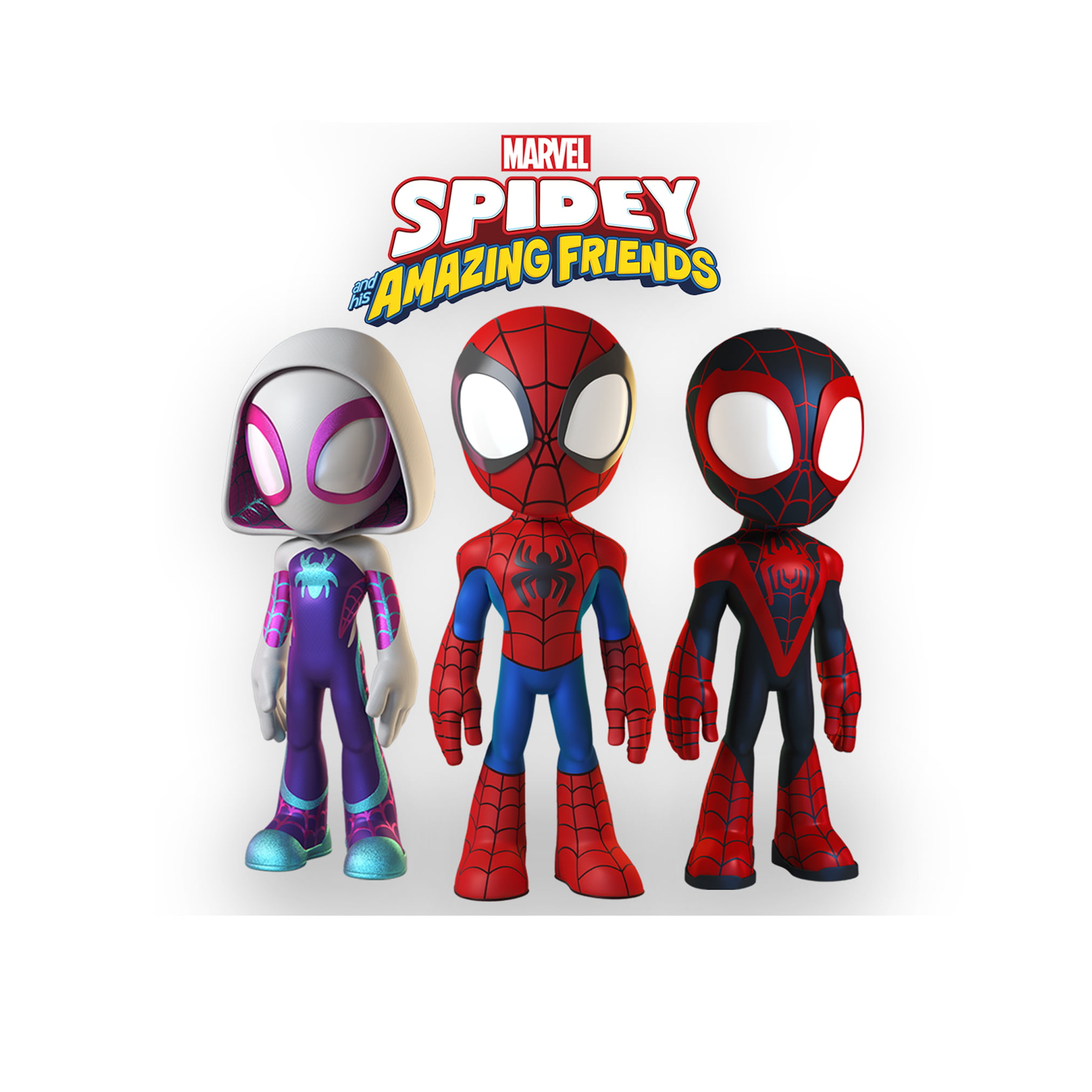 Marvel Spider-Man & Friends Plastic Murphy Bottles, 16.5-oz.