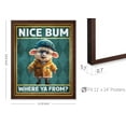 Poster Master Nice Bum Where Ya From Poster Sheep Print Cute Sheep