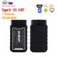 thumbnail image 1 of OBD2 Mini escáner ELM327 Bluetooth V2.1 para Android Torque ELM327 V1.5 PIC18F25K80 lector de código escáner de coche herramienta de diagnóstico automático Tan Jianjun unisex, 1 of 2