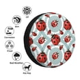 thumbnail image 4 of Fotbe Insects Funda de Llanta de Repuesto con Estampado, Engrosada, Ajuste Universal para Jeep, Remolque, RV, SUV, Camión-14 inch, 4 of 6