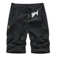 thumbnail image 1 of WEAIXIMIUNG Chinos Pants Men Stretch 38X36 Mens Solid Color Personality Design Fashion Solid Color Stitching Shorts Overall Pants, 1 of 4