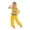 Yellow, variant on Girl's Indian Cute Dance Costume Children's Dance Show Belly Dance Sequin Mesh Set short/Long Sleeve Set 7-8 Years