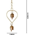 thumbnail image 2 of Handmade Heart Wind Chime Bells for Door Valentine Day Memorial Unique Gift Loved Some One, 2 of 4