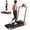 White, variant on Walking Pad with Handle Bar, Incline Treadmill for Home Office, 2.5 HP Quiet, 3-in-1 Foldable Treadmill with Extra Wide Running Belt, Remote Control, LED Display