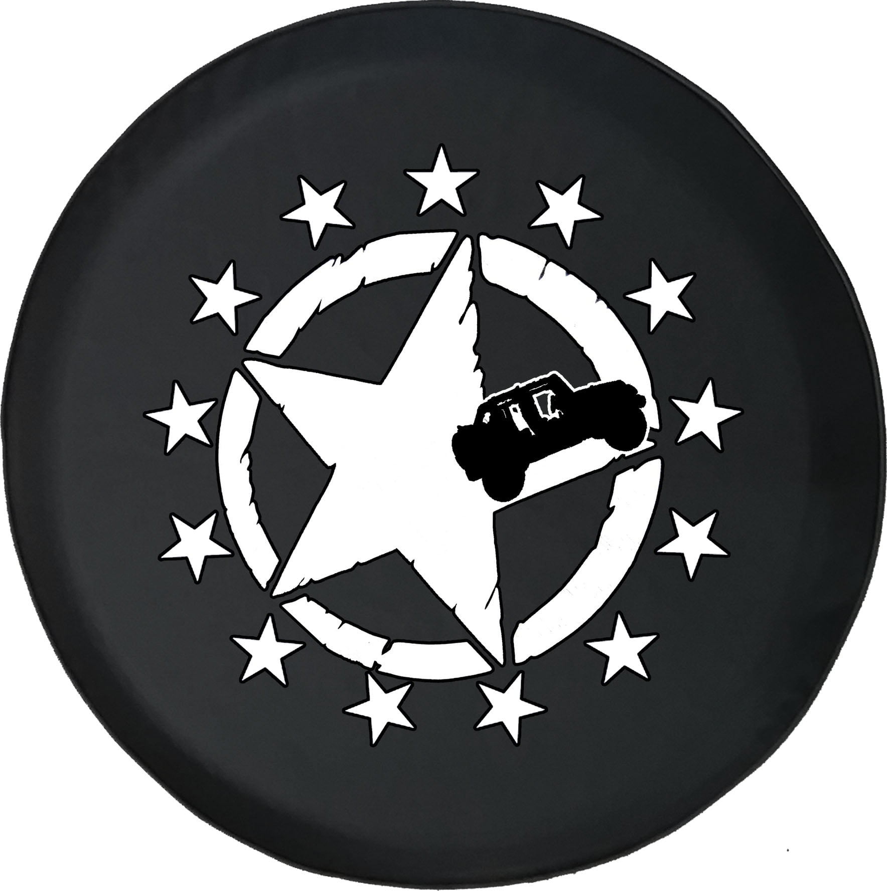 Black Tire Covers Tire Accessories for Campers, SUVs, Trailers, Trucks, RVs and More 13