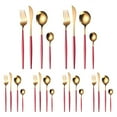 thumbnail image 2 of Spoons and Forks Set Stainless Steel 24 Piece Stainless Steel Cutlery Set for 6 People Including Spoon Knife and Fork Polish Stainless Steel Knife Set Knife Set Stainless Steel, 2 of 9
