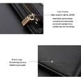 thumbnail image 3 of UPGRATOR Portefeuille Noir pour Homme avec Surface Résistante aux Rayures et Multiples Poches, 3 of 8