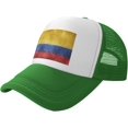 thumbnail image 1 of Flag of Colombia Mesh Back Trucker Cap Baseball Cap, 1 of 8