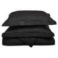 thumbnail image 1 of Superior Light Weight and Super Soft Brushed Microfiber, Wrinkle Resistant Duvet Cover with 2-Line Embroidered Pillow Shams, 1 of 4