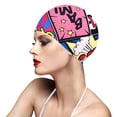 thumbnail image 1 of Moulded Silicone Swim Cap with Secure Ear for Adult Lap and Training Pool Use, 1 of 2