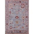 thumbnail image 1 of Ahgly Company Indoor Rectangle Mid-Century Modern Mauve Taupe Purple Oriental Area Rugs, 6' x 9', 1 of 6