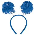 thumbnail image 2 of Blue Pom Pom Headbopper, 2 of 2