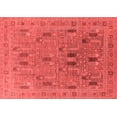 thumbnail image 1 of Ahgly Company Indoor Rectangle Oriental Red Industrial Area Rugs, 7' x 10', 1 of 4