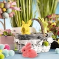 thumbnail image 6 of 1 Pcs Easter Egg Fillers Bunny Toys,Mini Easter Bunny Figurine for Easter Basket Stuffers,Mini Flocked Easter Bunny Ornaments,Foam Bunny Figurines for Party Decorations,(D,2.63x2.36 in), 6 of 8