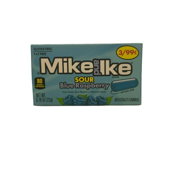 Mike And Ike Sour Blue Raspberry 0.70OZ