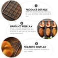 thumbnail image 3 of MOVTOTOP 1pc Stainless Steel BBQ Grill Mesh Barbecue Meshes Racks Practical Grid Net, 3 of 5