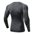 Milin Naco Men's Dry Fit Compression Shirts Long Sleeve Workout Running