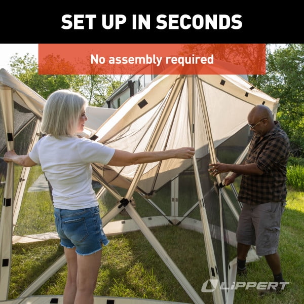 Lippert Picnic Popup Gazebo - 12' x 12'- 2021123289