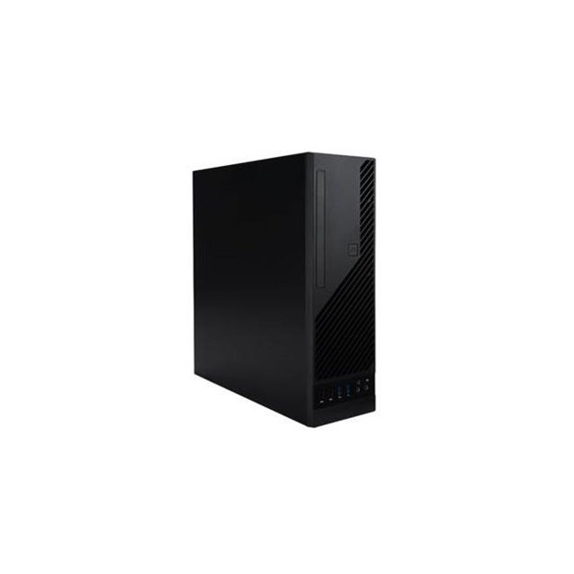CS 8L S.F.F. Slim Chassis 3.5 2.5 HDD USB mATX mITX - Black