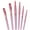 Pink, variant on Paint Brushes for Acrylic Painting,Acrylic Paint Brush Set,Watercolor Brushes,Painting Brush,Nylon Hair Brushes for All Purpose Oil Watercolor Painting(Green 6pcs/Set 9in)from ANMUYUM