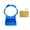 Blue, variant on Adjustable Single Hole Bracket 2in 52mm Aluminum Auto Gauge Meter Pods Mount Holder Car Pillar Gauge Meter Mount Bracket