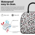 thumbnail image 3 of Womens Pink and Black Of Leopard Print Lunch Box for Work,Insulated Lunch Bag for Women,Loncheras Para Mujer,Leakproof Adult Lunch Bag for Work,Beach,Travel,Picnic,Camping, 3 of 7