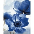 thumbnail image 6 of VINOIC Blue Floral Canvas Wall Art, Nordic Minimalist Print for Living Room Decor, 6 of 8