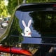 thumbnail image 4 of Calcomanías de pared de conejo | Calcomanías de conejo de Pascua para ventana de coche o camión | Decoración para portátil o refrigerador | Calcomanías de animales para habitación infantil | Vinilo, 4 of 9
