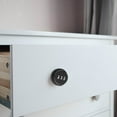 thumbnail image 4 of Password Locking Hasp And Staple With Padlock Garage Lock Cupboard Shed Black, 4 of 10