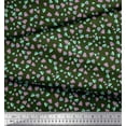 thumbnail image 2 of Soimoi Green Heavy Satin Fabric Diamond Geometric Fabric Prints By Yard 54 Inch Wide, 2 of 3