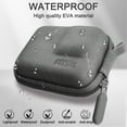 thumbnail image 3 of Funda de transporte FitStill Grey PU para Go Pro Hero 13-5 Black, 3 of 7