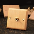 thumbnail image 4 of Maytalsory Waterproof And Moisture-proof Wood Light Switch Plate Wide Applications Vintage Style, 4 of 6
