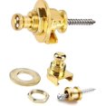 thumbnail image 4 of 4 Pcs Verrous pour Guitares, Classique Acoustique Électrique Basse Ukulélé (Or), 4 of 5