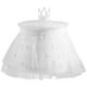 thumbnail image 1 of KAKOWELY 1 juego de traje de fotografía para bebé, falda de tutú de encaje y corona, accesorio para sesión de fotos de niña recién nacida, 1 of 4