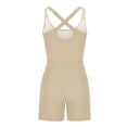 thumbnail image 4 of RQYYD Womens Workout Athletic Romper One Piece Jumpsuits Womens Running Onesie Workout Outfits Exercise Yoga Clothes Overall Gym, 4 of 4