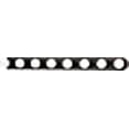 thumbnail image 3 of Nuvo 60/1287 Eight Light Vanity Strip, Mahogany Bronze, 48-Inch, 3 of 3