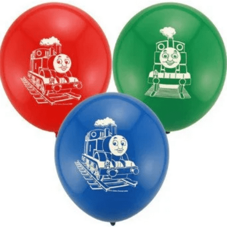 12" THOMAS THE TRAIN and Friends Latex Assortment Balloon • Party Supplies Decorations Balloon - Pack of 6