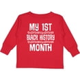 thumbnail image 3 of Inktastic 1st Black History Month Boys or Girls Long Sleeve Toddler T-Shirt, 3 of 5