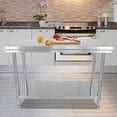 thumbnail image 4 of Restaurant Appliances,DuraSteel 0.6 Stainless Steel Commercial Worktables Food Service Equipment Unbeatable Value, 4 of 12