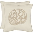 thumbnail image 2 of SAFAVIEH Palmer Pillow Set of 2 Creme, 2 of 3