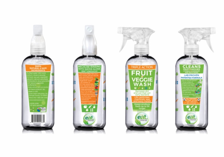 Eat Cleaner Fruit and Vegetable Wash 12 oz Spray