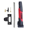 thumbnail image 3 of S SERENABLE Mini Bike Pump Presta Valve Tire Inflator Pump Nozzle Adapter - Red, 3 of 9