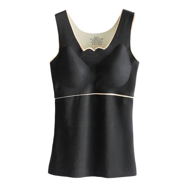 Qarigey Ropa interior térmica de invierno para mujer, chaleco grueso de alta elasticidad para mantener el calor, accesorio de ropa Type2 NO2