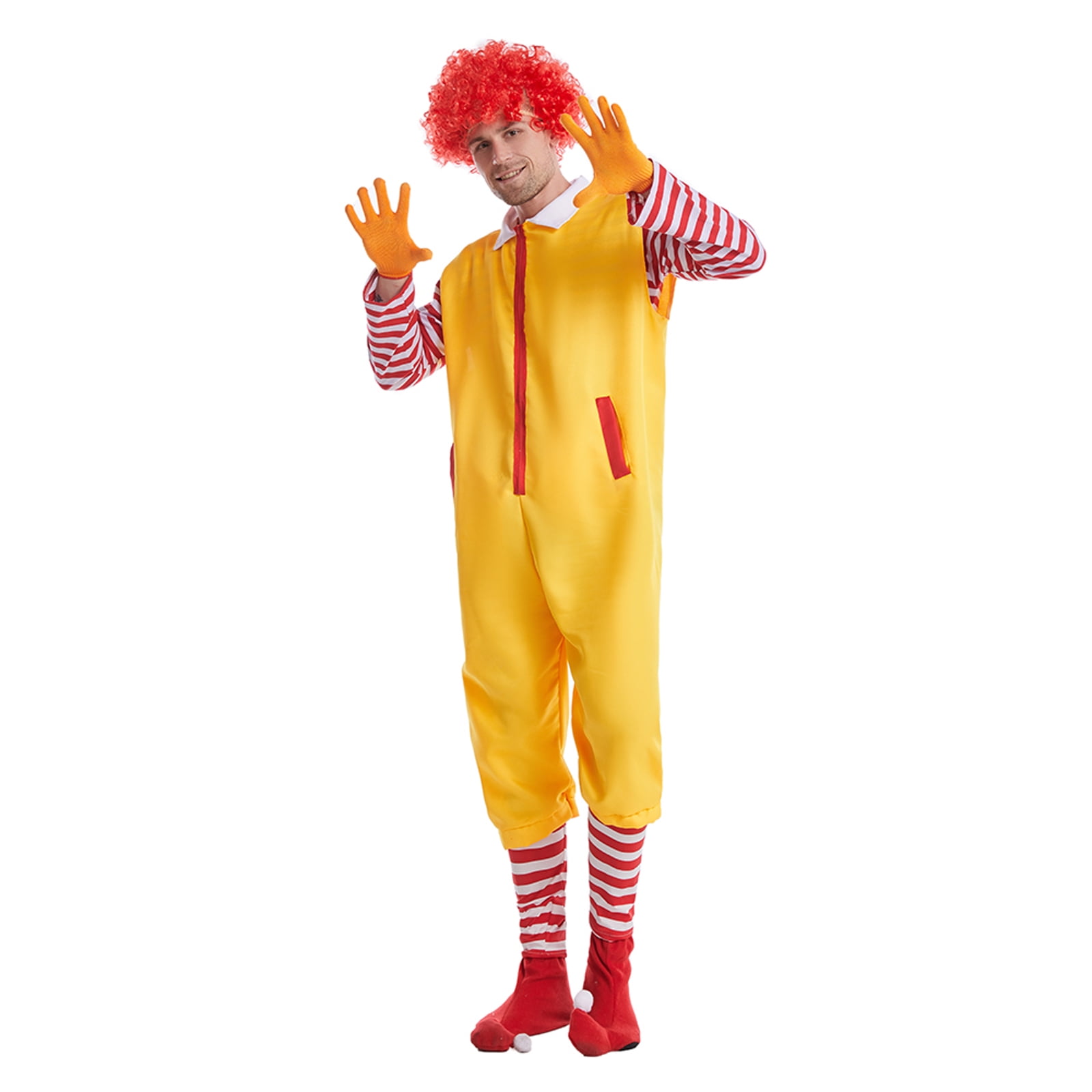 Luckinbaby Family Set Clown Cosplay Costume Christmas Children Adult Outfit  