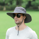 thumbnail image 1 of Sombrero de pescador, sombrero parasol para hombre, sombrero de verano para exteriores, sombrero protector solar de secado rápido, sombrero de pesca, sombrero para el sol transpirable, sombrero para, 1 of 2
