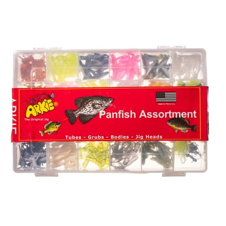 Arkie Lures Panfish Assorted Fishing Kit 288 Pieces