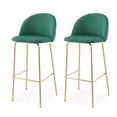 thumbnail image 5 of M61 Barstool, Gold Finish, Set of Two, 5 of 10