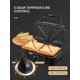 thumbnail image 4 of Sandwichera FOHERE Plateado 3 en 1 con Control de Temperatura y Placas Extraíbles, 4 of 9