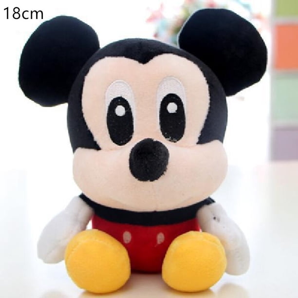 Disney Lilo &erio; Stitch peluche muñeca pareja modelo dibujos animados Mickey bebé juguete Kawaii colgante niños cumpleaños regalo18cm5 zhangyuxiang unisex