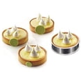 thumbnail image 4 of POINTERTECK 4Pcs Double Rolled TartRings Stainless Steel English Muffin Rings Professional Crumpet Rings, 4 of 10